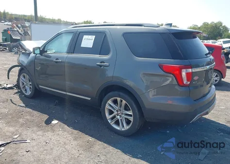 2017 Ford Explorer Xlt из США, поврежденный, VIN 1FM5K8D87HGD15357